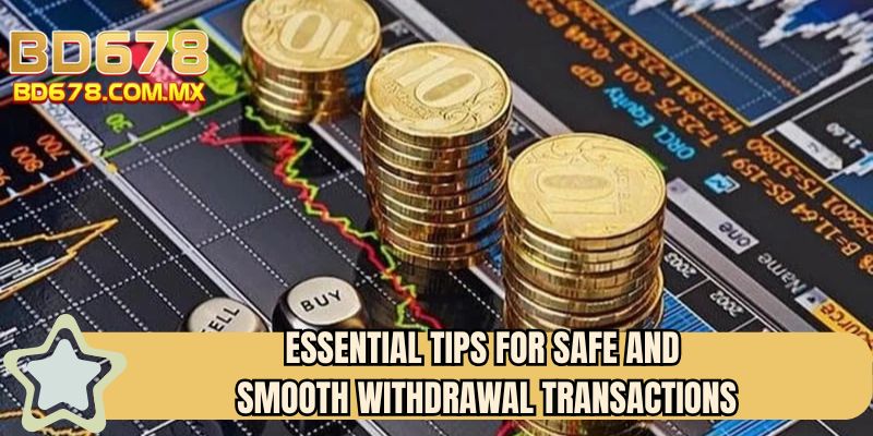 Essential tips for safe and smooth withdrawal transactions 